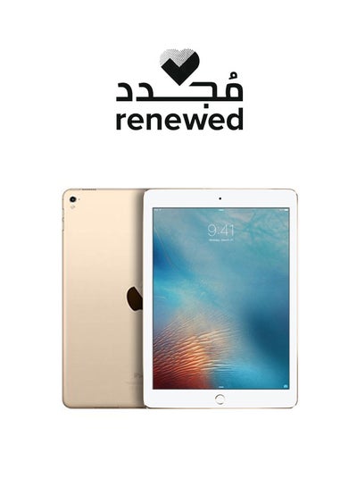 Buy Renewed - iPad Pro 2016 (1st Generation) 9.7inch, 32GB, Wi-Fi, 4G Gold With FaceTime in UAE