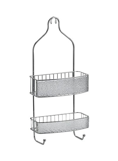 Rain Shower Caddy Clear Silver 24.646x10.709x2.402inch Price In Saudi 