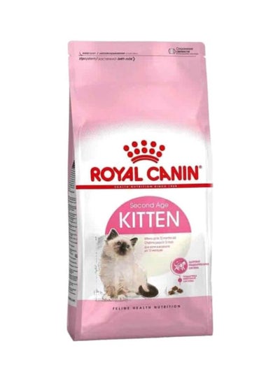 Buy Second Age Kitten Pet Dry Food Brown 4kg in Saudi Arabia