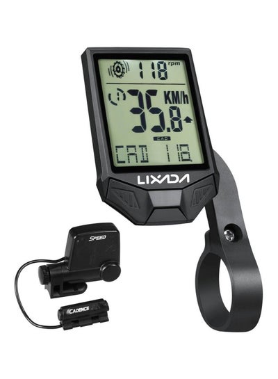 Buy Waterproof LCD Cycling Computer 3x2inch in UAE