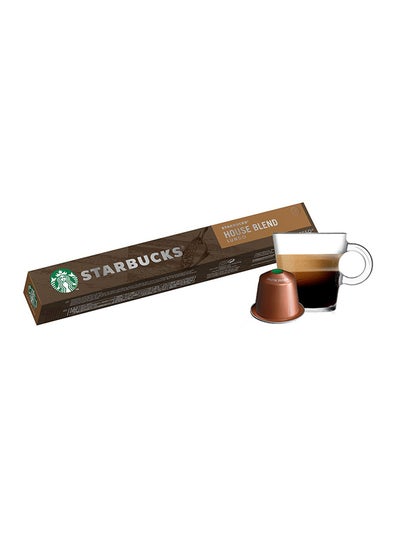 اشتري قهوة هاوس بليند ميلانج ميزون نيسبريسو متوسطة التحميص - 10 كبسولات 57غرام عبوة من 10 قطع في مصر