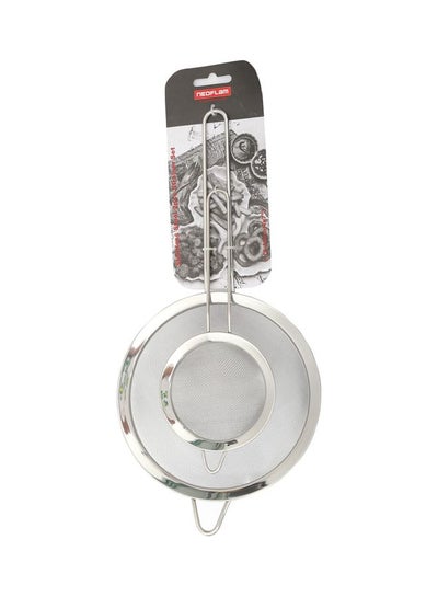 Buy 2-Piece Stainless Steel Strainer Set Silver 10,18cm in UAE