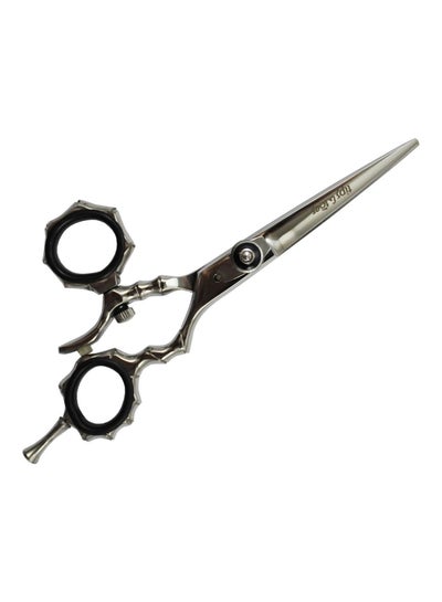 Buy Stainless Steel Scissors Silver/Black 16.5cm in UAE