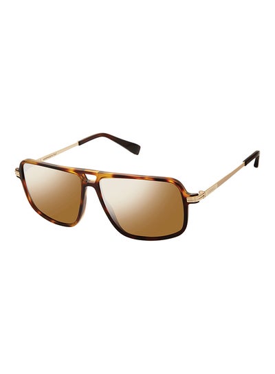Buy Men's Polarized Tortoise Shell Sunglasses - Lens Size: 58 mm in UAE