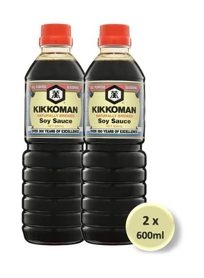 Buy Soya Sauce 600ml Pack of 2 in UAE