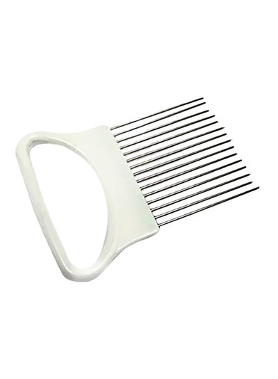 Buy Stainless Steel Vegetable Slicer White/Silver 11.2x8cm in Saudi Arabia