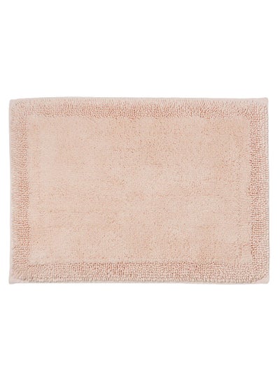 Buy Non-Slip Bath Rug Peach 17 x 24inch in UAE