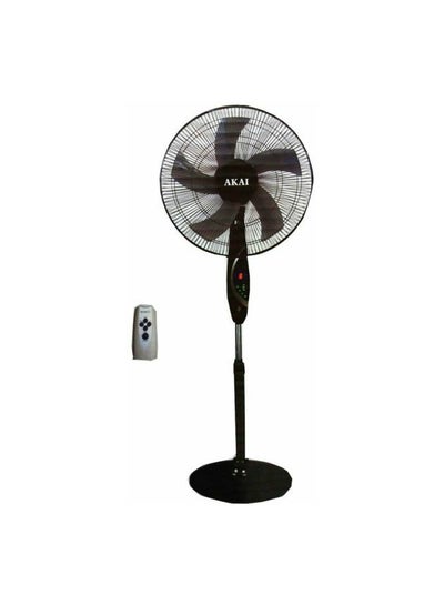 Buy Stand Pedestal Fan With Remote Control 75.0 W AK-18RS Multicolor in Egypt