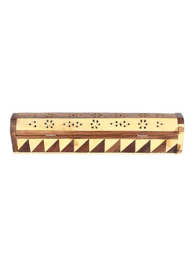 Buy Wooden Incense Censer Beige/Brown 35cm in Egypt