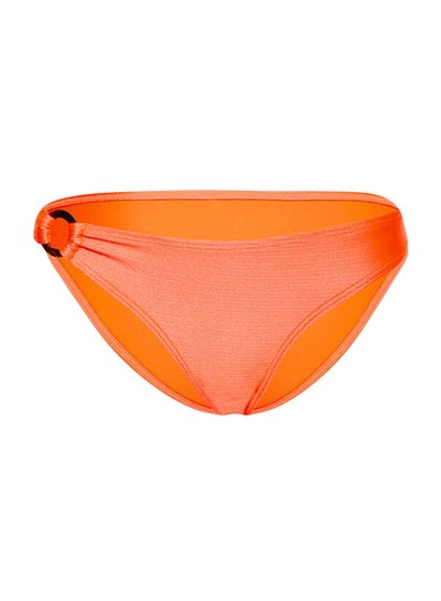 Buy Ring Detailed Bikini Bottom Coral in Saudi Arabia