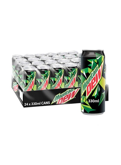 Buy Carbonated Soft Drink Cans 330ml Pack of 24 in UAE