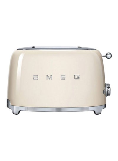 Buy 2-Slice Retro Toaster 950W 1035 W TSF01CRUK Beige in UAE