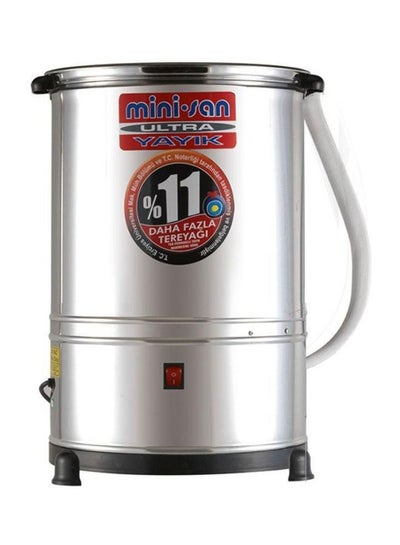 اشتري ماكينة تقليب الزبدة الفائقة بقدرة 440 وات 40.0 L 440.0 W ULTR-40ROUND فضي في الامارات