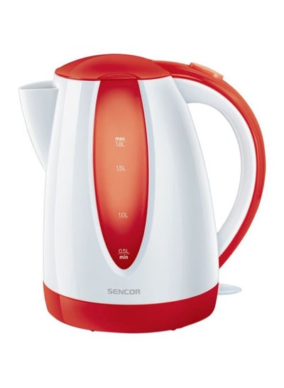 Buy Electric Kettle 1.8 L 2000.0 W SWK 1814RD White/Red in Saudi Arabia