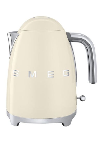 Buy 50's Retro Style Aesthetic Electric Kettle 1.7 L 3000.0 W KLF03CRUK Cream in Saudi Arabia