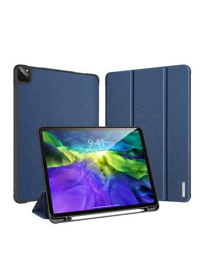 Buy Protective Case Cover For Apple iPad 12.9 (2020) Blue in Saudi Arabia