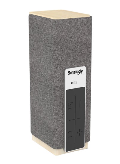 Buy Portable Stereo Bass Bluetooth Wireless Speaker Grey/Beige in Saudi Arabia