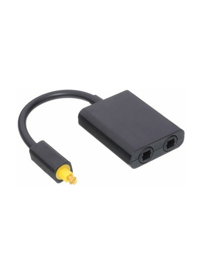 Buy Toslink Male To Female Adapter Black in Egypt