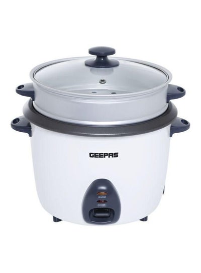Buy Electric Rice Cooker 350W 0.6 L 350.0 W GRC4324 White/Black/Clear in UAE