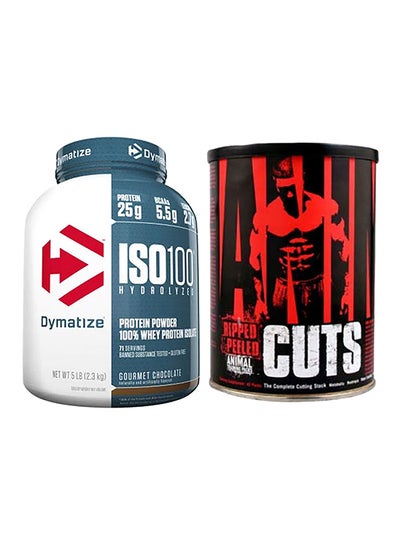 Iso-100-0 Carb Whey Protein - Gourmet Chocolate and 42-Packets Animal Cuts  Protein Powder Combo price in UAE | Noon UAE | kanbkam