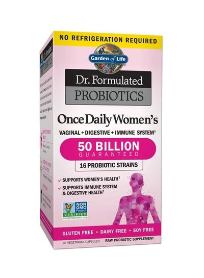 Buy Dr. Formulated Probiotics Once Daily Women's 50 Billion CFU - 30 Capsule in Saudi Arabia