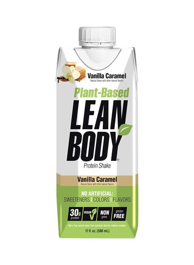 Buy Pack Of 12 Plant Based Lean Body Protein Shake - Vanilla Caramel in UAE