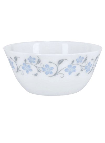 Buy Ergonomic Design Soup Bowl White/Blue/Grey 120mm in UAE