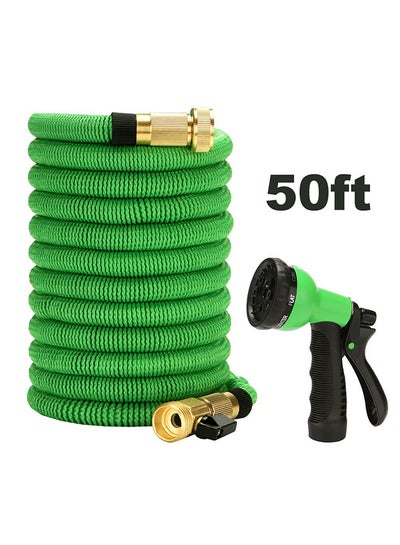 Buy Car Garden Spray Water Gun With Expandable Hose in Saudi Arabia