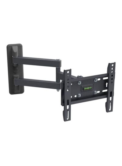 Buy Full motion Swivel TV Wall Bracket Black for 14 to 43 inch Black in UAE