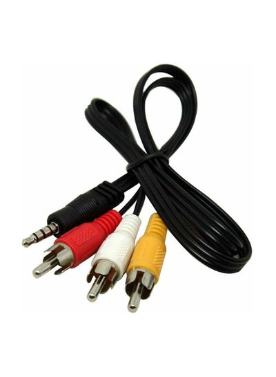 اشتري 3 In 1 Receiver Cable Black في مصر