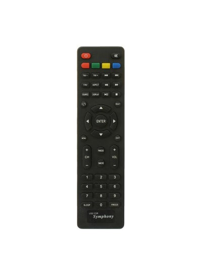 Buy Remote Control A27024 For Symphony TV Black in Egypt