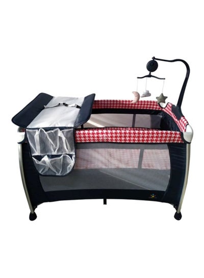 Buy Foldable Baby Playpen Two Layers With Toys 27-920Ap in Saudi Arabia