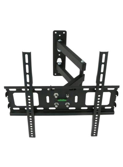 Buy Cantilever Tilt Swivel TV Wall Mount Bracket Black in UAE