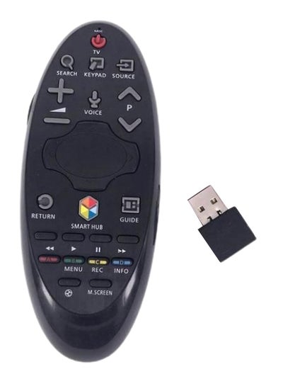 Buy Replacement Remote Control For Samsung Touch 3D TV Black in Saudi Arabia