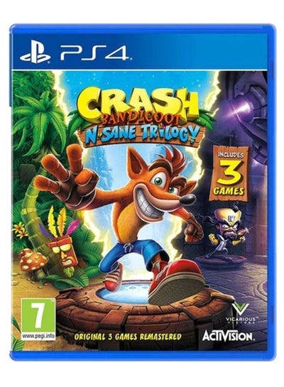 Buy Crash Bandicoot N. Sane Trilogy - Action & Shooter - PlayStation 4 (PS4) in Saudi Arabia