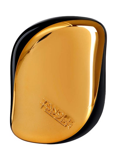 Buy Compact Styler Detangling Hairbrush Gold in UAE