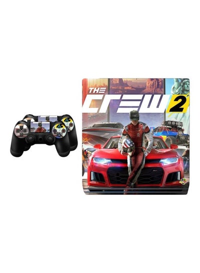 Buy 4-Piece Crew 2 Printed Console And Controller Stickers - Sony PlayStation 4 in Egypt