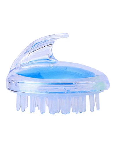 Buy Portable Head Scalp Massage Shampoo Brush Blue in Egypt