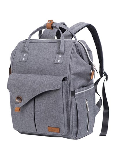 Buy Alameda Diaper Backpack - Large - Grey in UAE