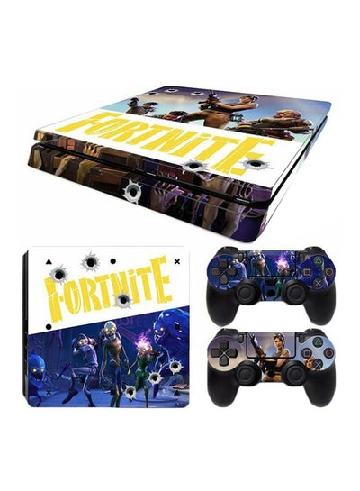 Buy 3-Piece Waterproof Fortnite Stickers For PlayStation 4 in Egypt