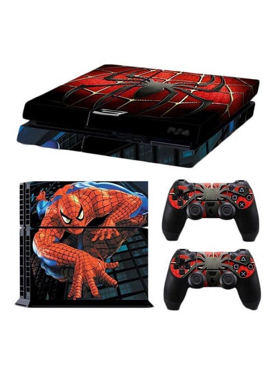 Buy 3-Piece Spider Man Stickers For PlayStation 4 in Egypt