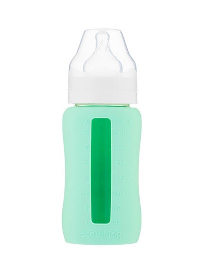Buy Wide Neck Feeding Bottle With Sleeve, 240 ml in Saudi Arabia