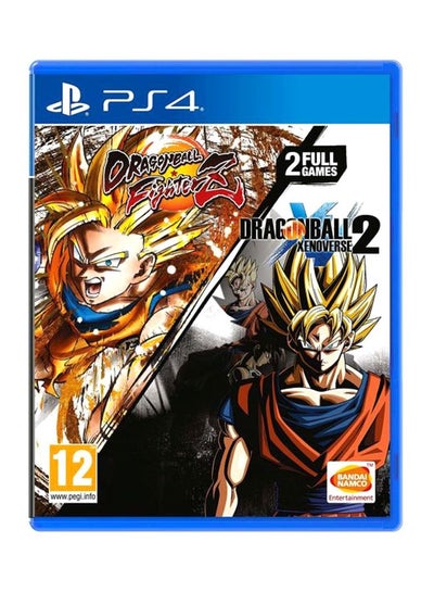 Buy Dragon Ball FighterZ And Dragon Ball Xenoverse 2 - (Intl Version) - Adventure - PlayStation 4 (PS4) in UAE