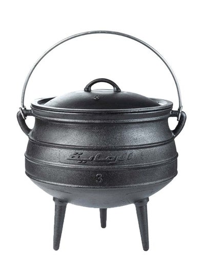 Buy Preseasoned Pot With Lid 27x27x30cm in Saudi Arabia