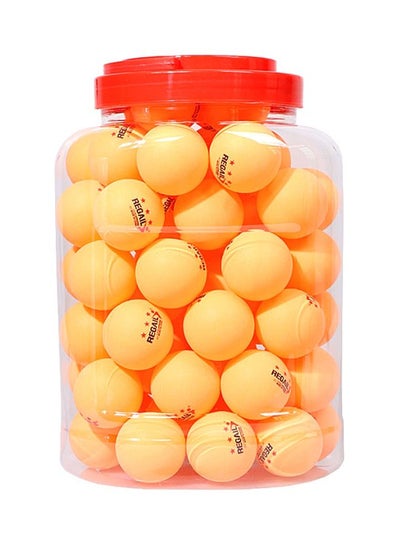 Buy 60-Piece Barrel Celluloid Table Tennis Training Ball 28x15x20cm in UAE