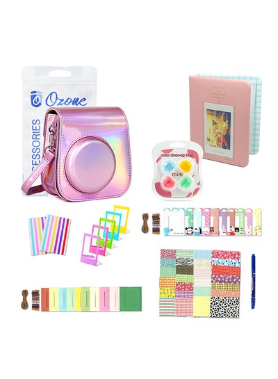 Buy Accessories Kit For Fujifilm Instax Mini 11 Instant Camera Multicolour in UAE