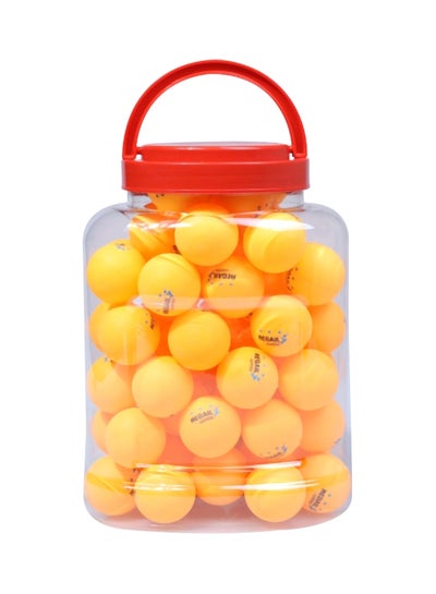 اشتري 60-Piece Celluloid Table Tennis Ball Set 28x15x20سم في الامارات