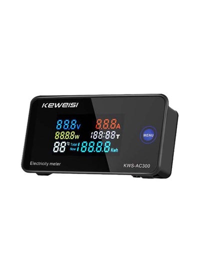 Buy Digital Temperature Humidity Measurement Device Black 7.88x2.04x4.1cm in Saudi Arabia