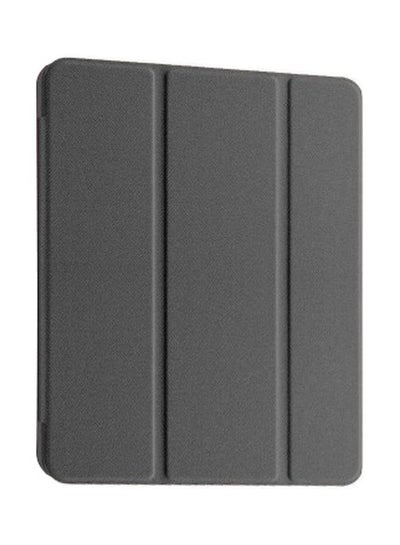 Buy Smart Folio Stand Leather Case Cover for iPad Pro 11 inch (2020) 2nd Generation Grey in Saudi Arabia