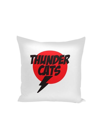 Buy Thunder Cats Logo Throw Pillow Multicolour 16x16inch in UAE